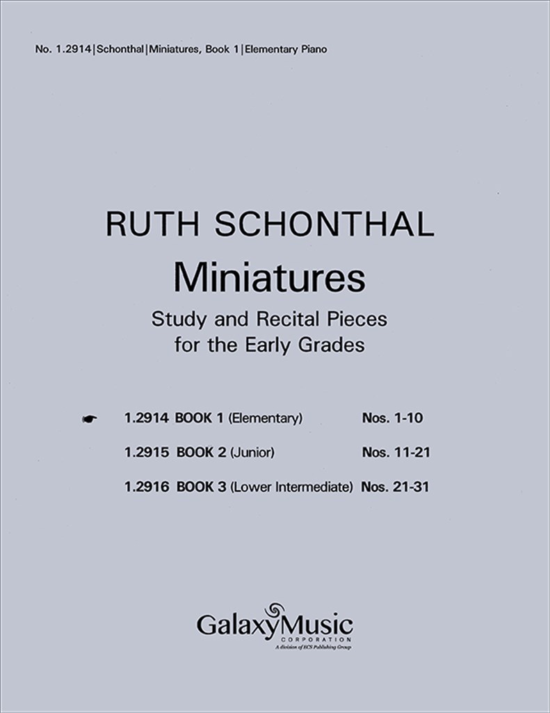 Miniatures, Book 1